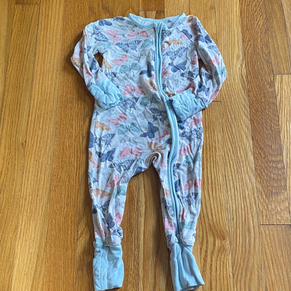 Caden Lane Butterfly Print Bamboo Pajamas